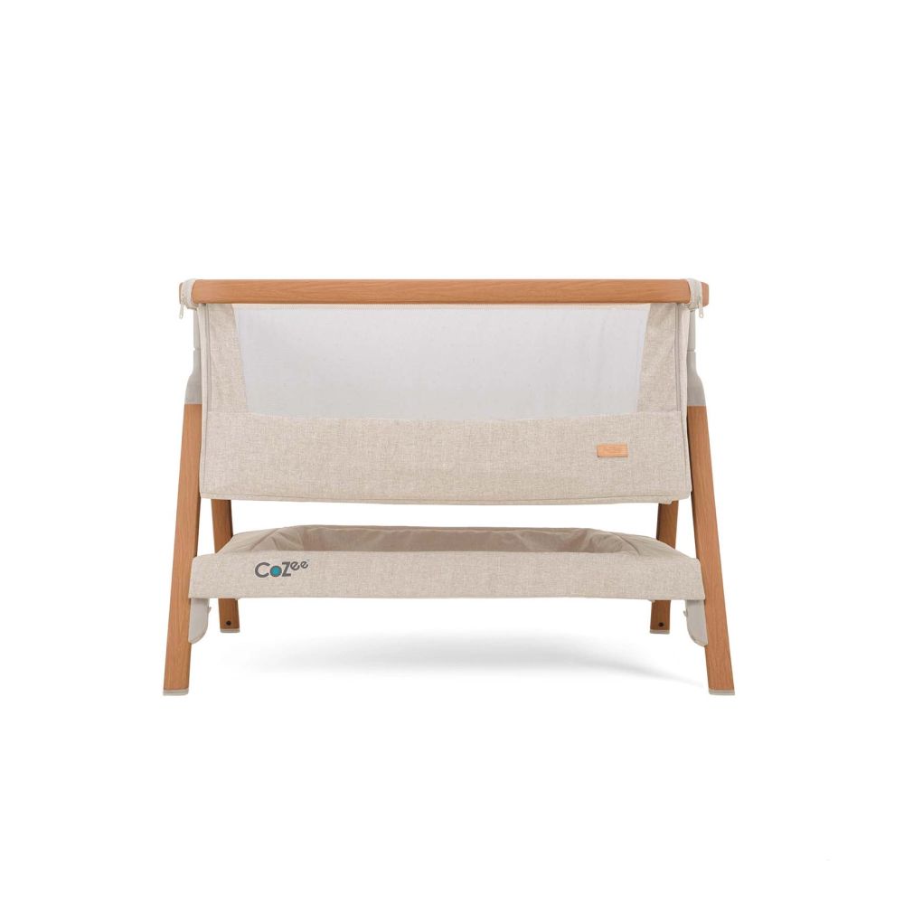 Колыбель Tutti Bambini  CoZee Scandinavian Walnut and Ecru с колесами