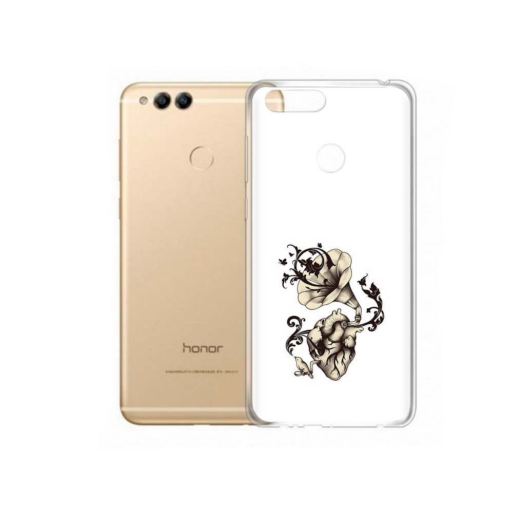 

Чехол MyPads Tocco для Huawei 7X Граммофон (PT94112.65.55), Прозрачный, Tocco