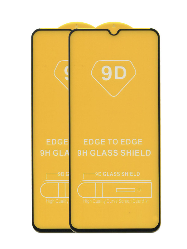 

Защитное стекло для OPPO A16/Комплект 2 шт/2.5D/полная наклейка