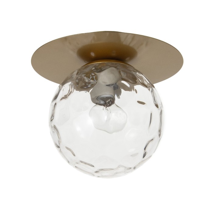 

Светильник "Шар" 1хЕ27 золото 15х15х18см