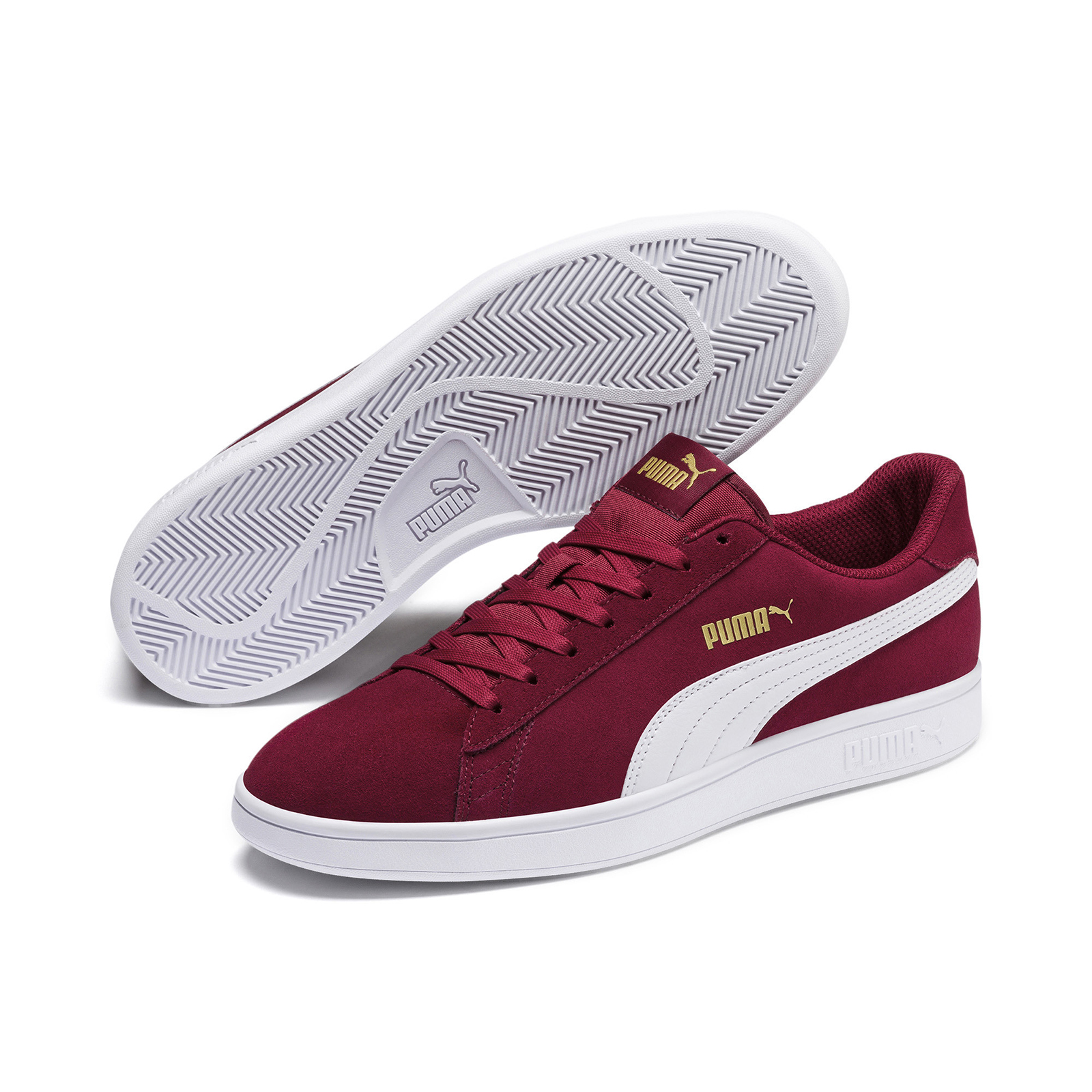 

Кеды мужские PUMA Smash V2 красные 9.5 UK, Smash V2