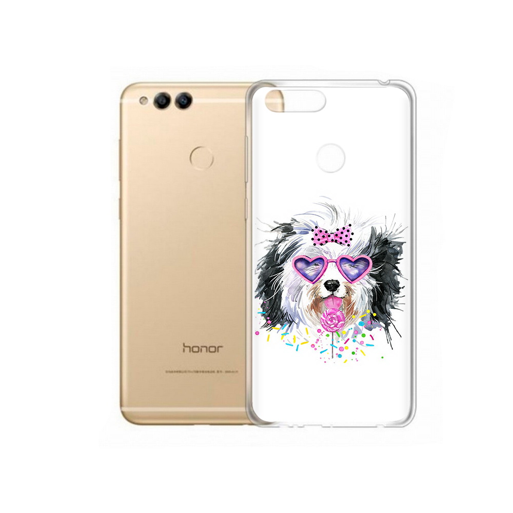 

Чехол MyPads Tocco для Huawei 7X пушистик (PT94112.65.559), Прозрачный, Tocco