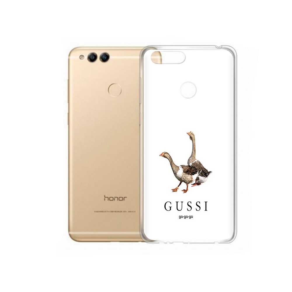 

Чехол MyPads Tocco для Huawei 7X Гусси бренд (PT94112.65.56), Прозрачный, Tocco