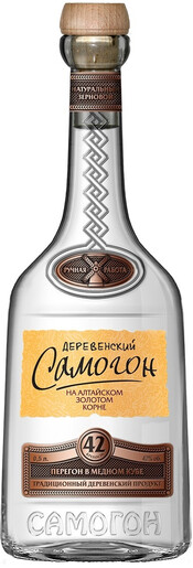 

Водка Деревенский Самогон На алтайском золотом корне 0,5 л