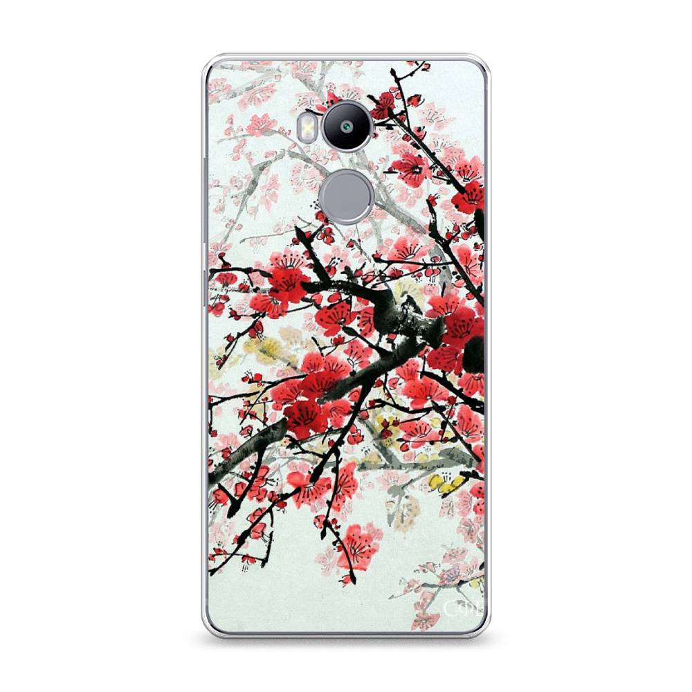 

Чехол Awog на Xiaomi Redmi 4 Pro "Сакура", Розовый;черный, 31250-4