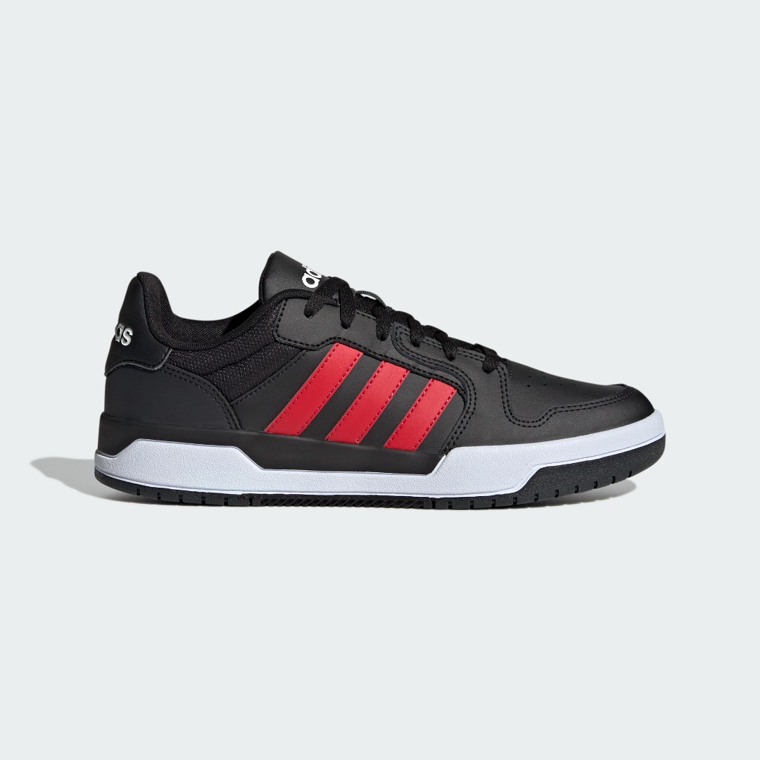 фото Кеды мужские adidas entrap черные 9.5 uk