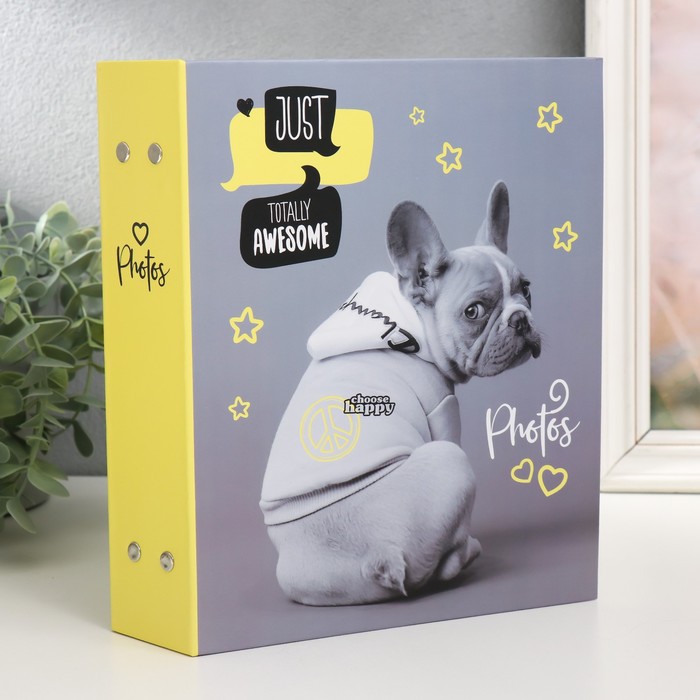 

Фотоальбом на 200 фото Fluffy pets, 10х15 см, Серый, Fluffy pets