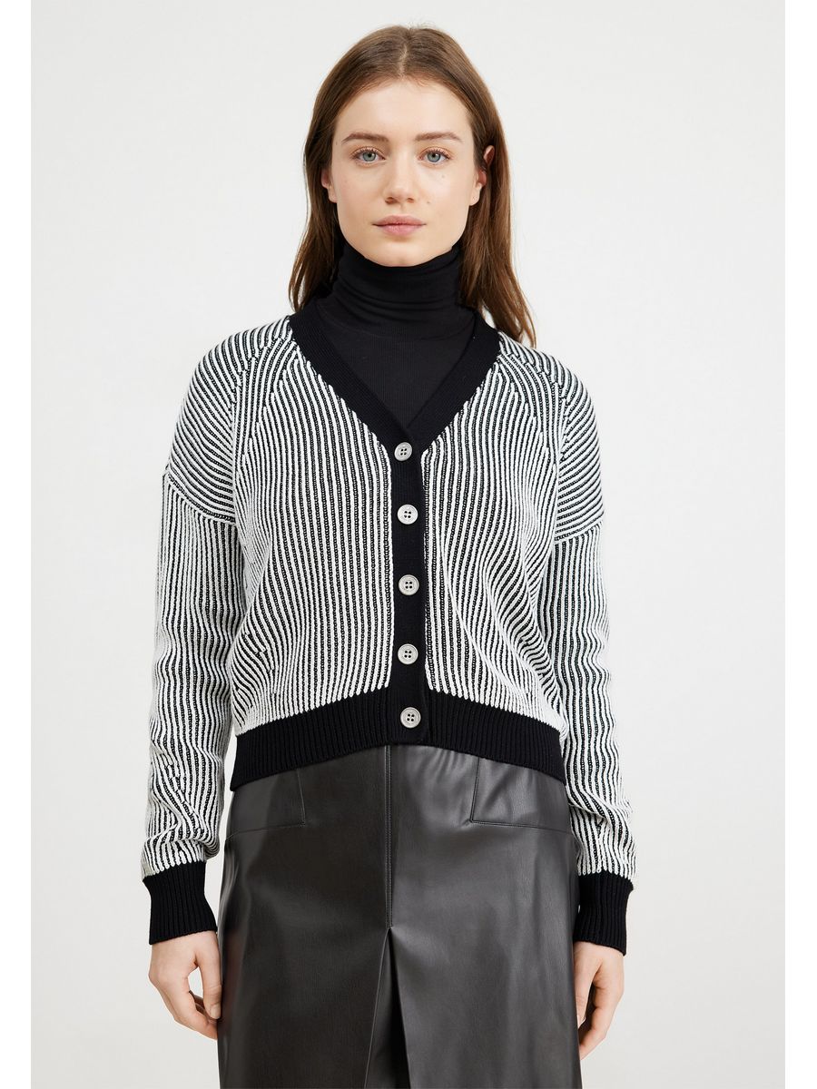

Кардиган женский DKNY DK121I03O черный XL, DK121I03O