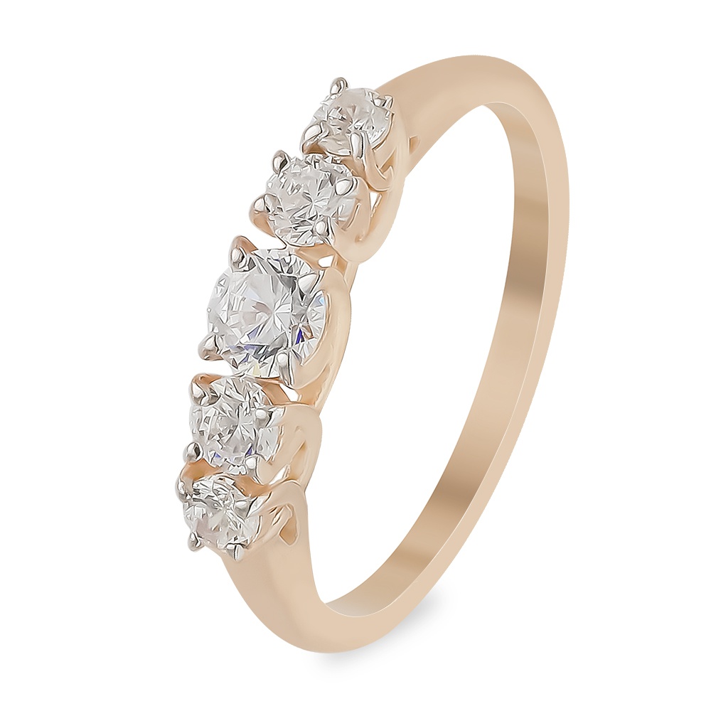 

Кольцо из серебра с фианитом р.  585Gold 701010557, 701010557