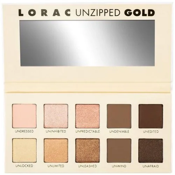 

Палетка теней Lorac Unzipped Gold Eyeshadow Palette 11, RDN691631450656