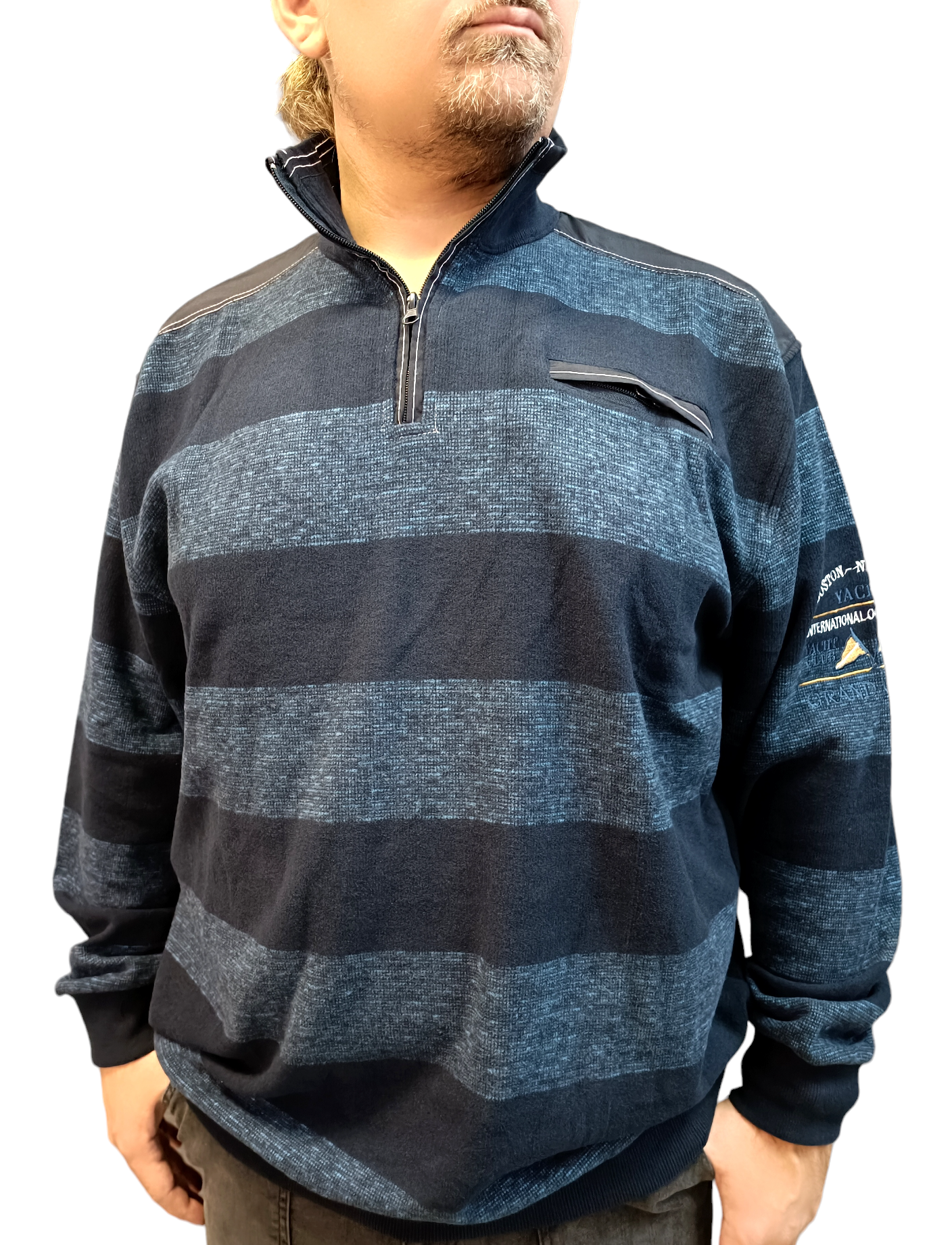 Лонгслив мужской Grand Chief 172222 синий 6XL