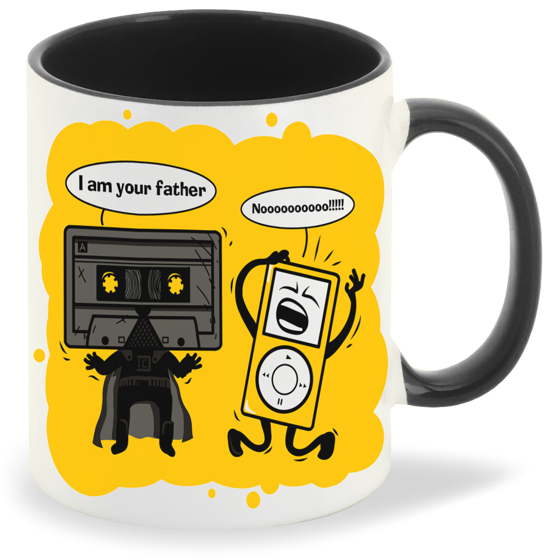 

Кружка CoolPodarok Прикол Касета i am your father, Прикол Касета i am your father