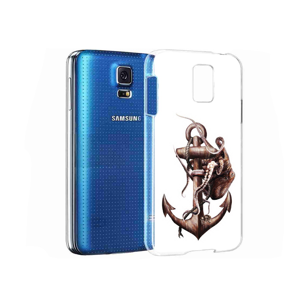 

Чехол MyPads Tocco для Samsung Galaxy S5 ржавый якорь (PT12196.512.579), Прозрачный, Tocco