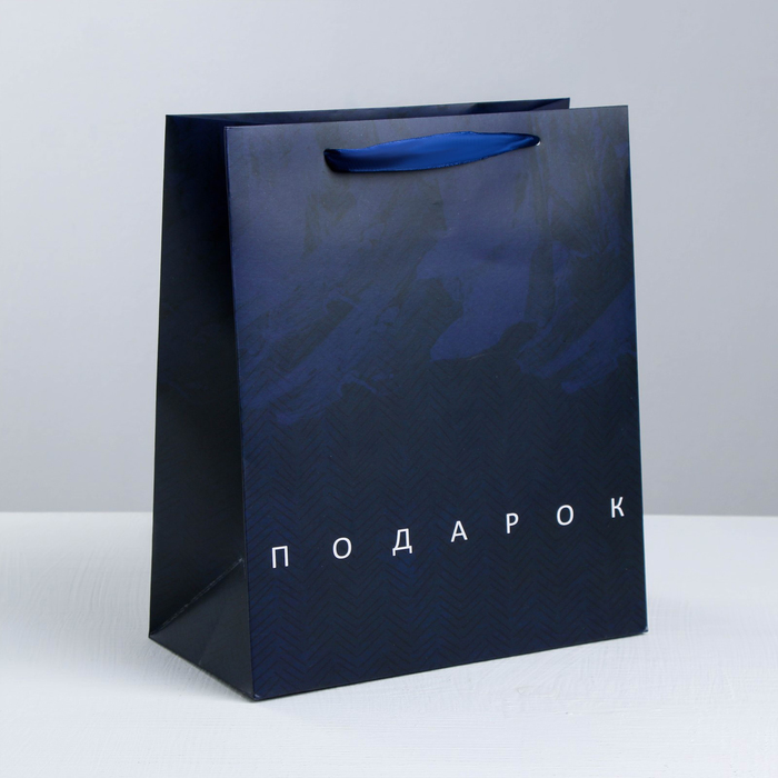 

Пакет ламинированный вертикальный «Подарок», ML 23 × 27 × 11.5 см, Коллекция упаковки "Мужская"