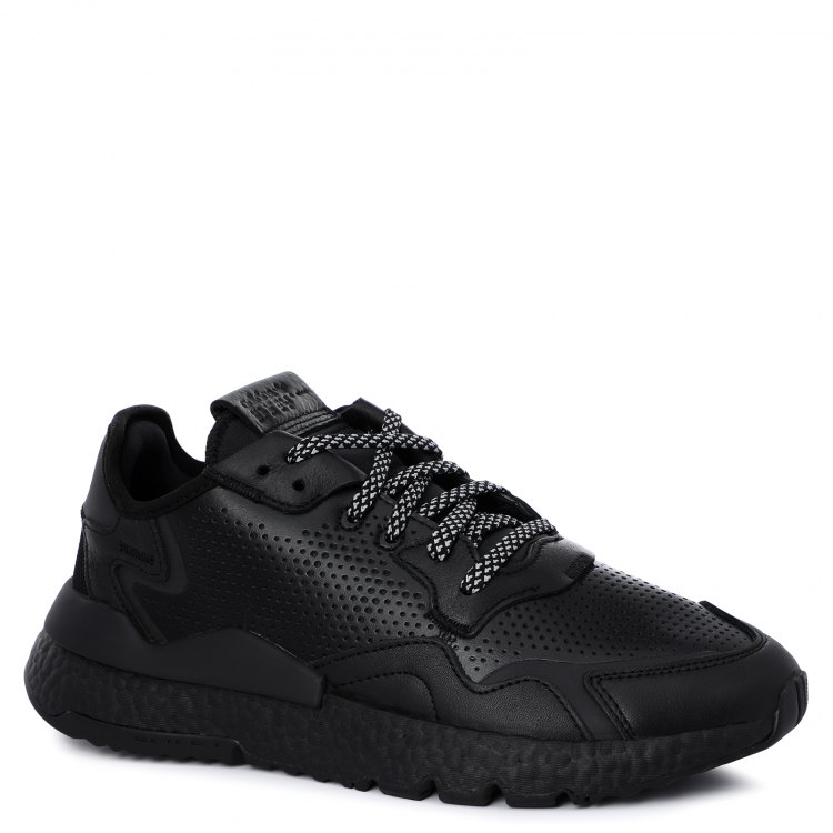 фото Кроссовки мужские adidas nite jogger черные 5.5 uk