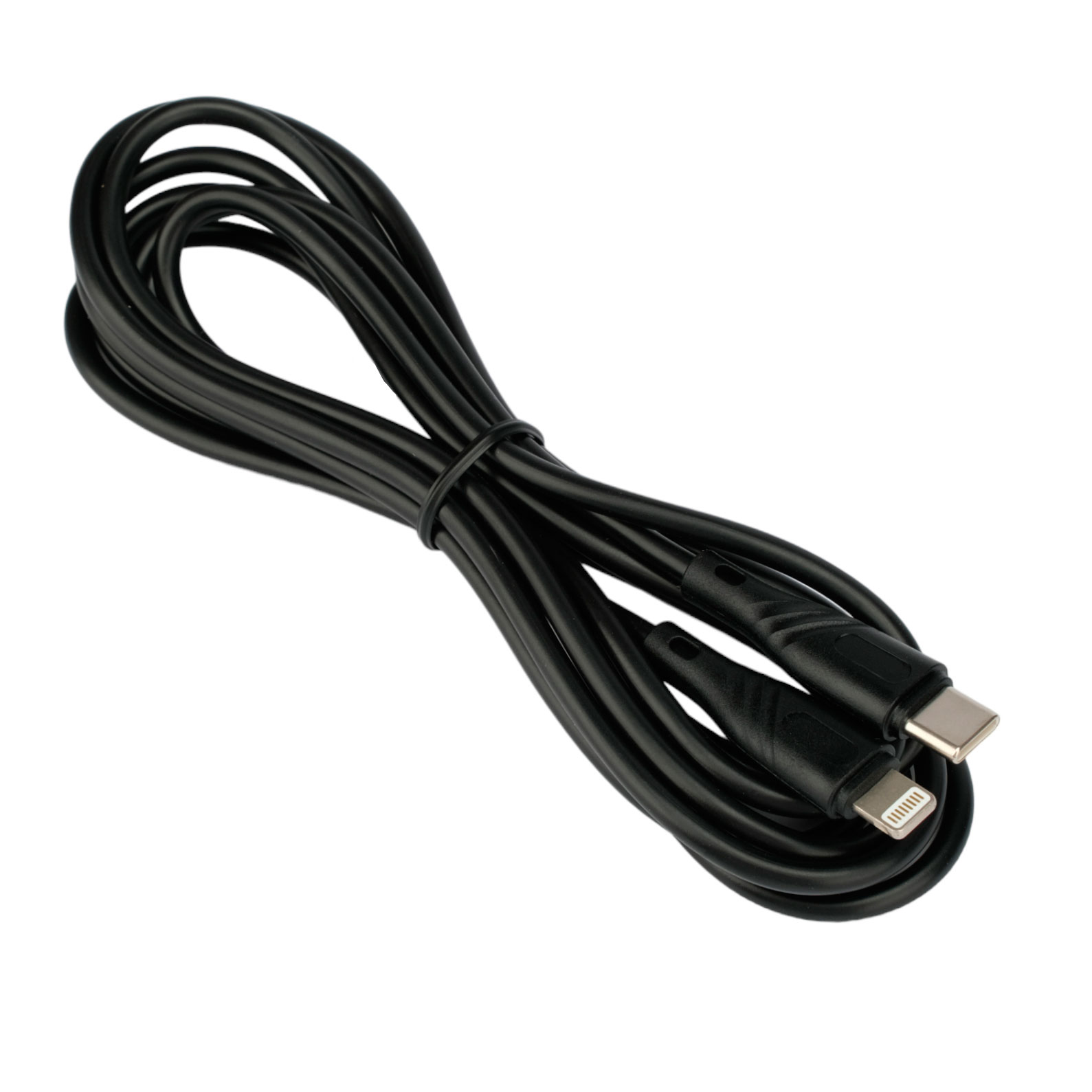 

Кабель USB2.0 Cablexpert Lightning/Type-C, Classic 0.1, 2.1A, 20Вт, QC3.0, медь 2м черный