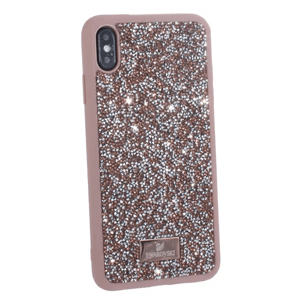 фото Чехол для iphone xs max swarovski, розовый nobrand