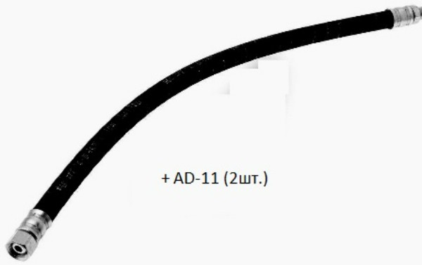 ATD ATD22637U шланг тормозной CAT L=0650mm [308281], (америка)