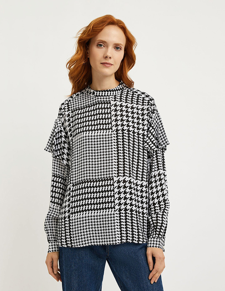 

Блуза женская United Colors of Benetton 21A_5KQJ5QD83 разноцветная M, 21A_5KQJ5QD83