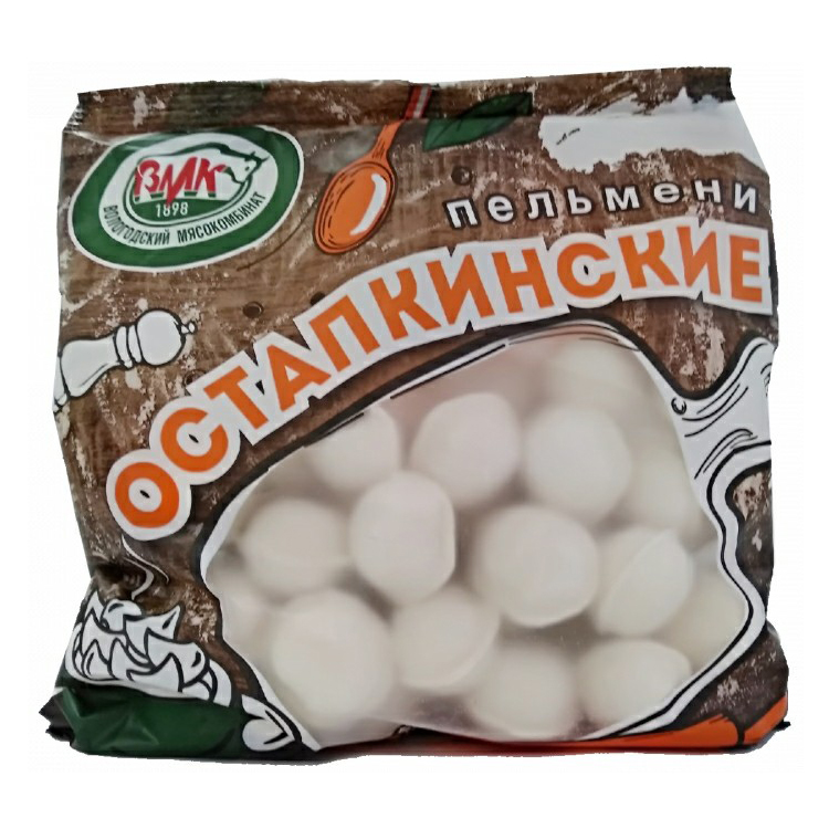 

Пельмени ВМК Остапкинские с говядиной и свининой 450 г