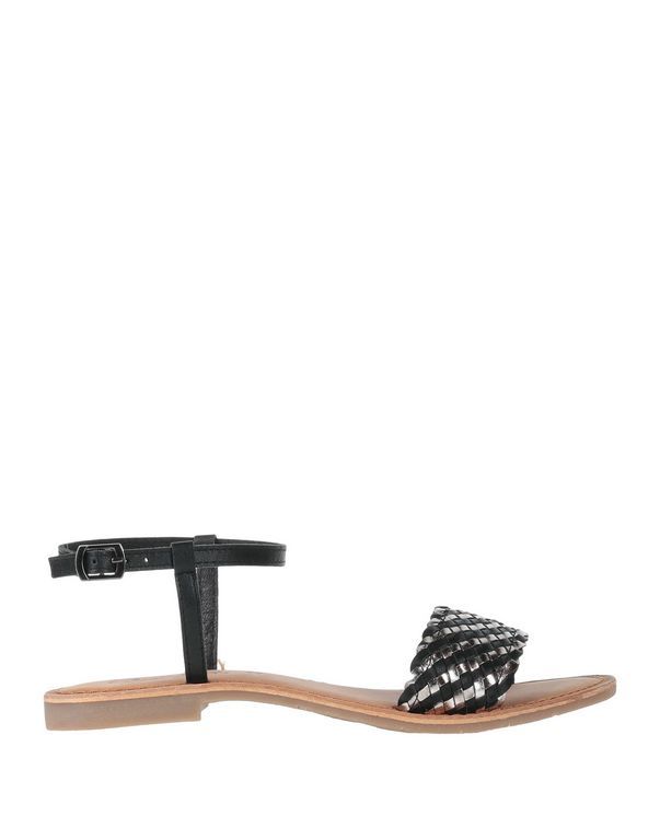 

Сандалии женские NoBrand 17480759 черные 39 EU, Черный, 17480759