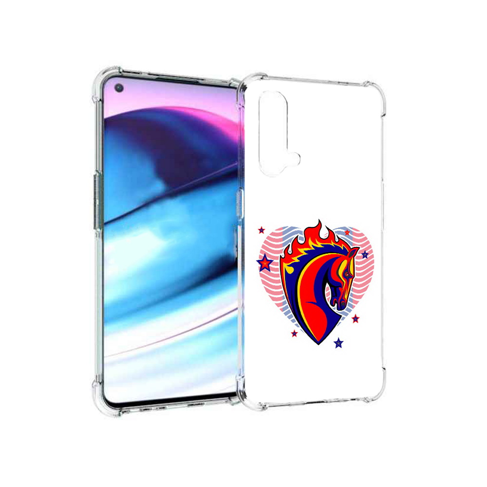 

Чехол MyPads Tocco для OnePlus Nord CE 5G ФК ЦСЛ Лошадь (PT227196.126.180), Tocco