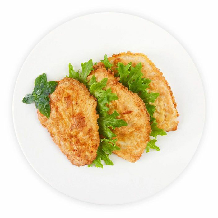 

Филе куриное в яйце жаренное