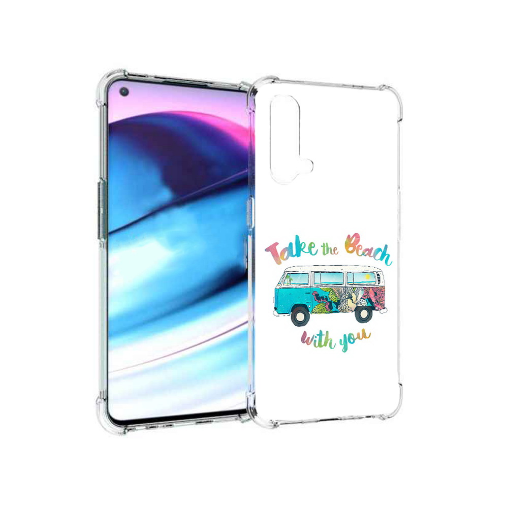 

Чехол MyPads Tocco для OnePlus Nord CE 5G Хиппи автобус (PT227196.126.190), Tocco