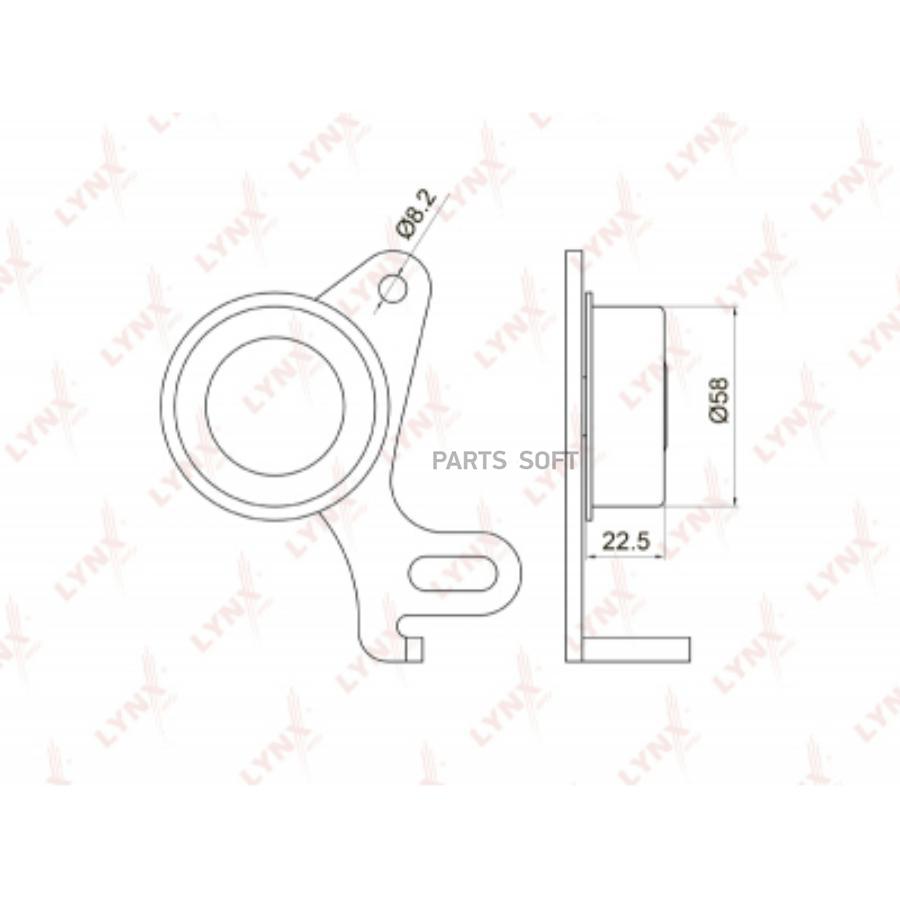

Ролик ремня ГРМ MITSUBISHI PAJERO/L200/L300 2.5D/TD/GALLOPER/H-100/PORTER/STAREX
