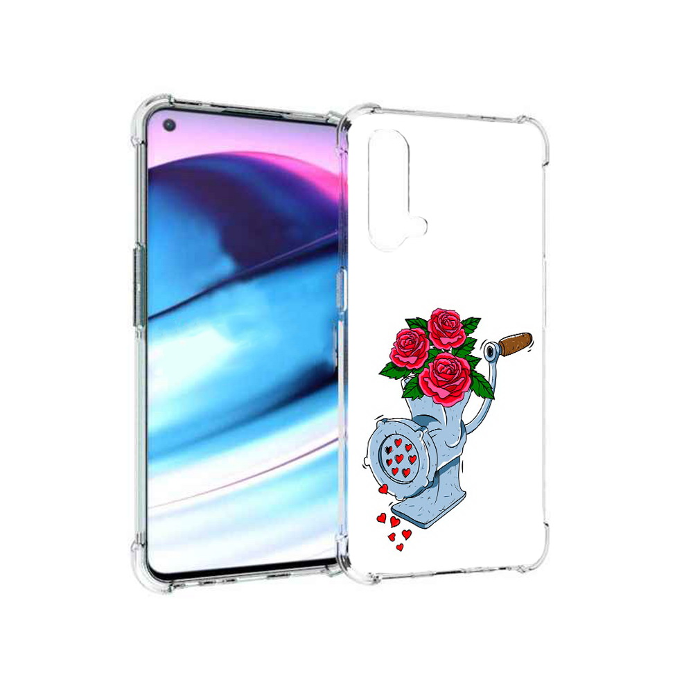 

Чехол MyPads Tocco для OnePlus Nord CE 5G Цветочные сердца (PT227196.126.199), Tocco