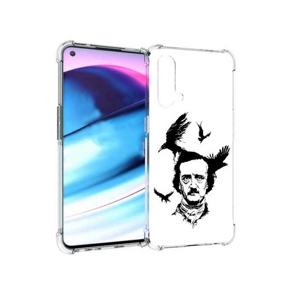 

Чехол MyPads Tocco для OnePlus Nord CE 5G Эдгар Аллан черно белый (PT227196.126.204), Tocco