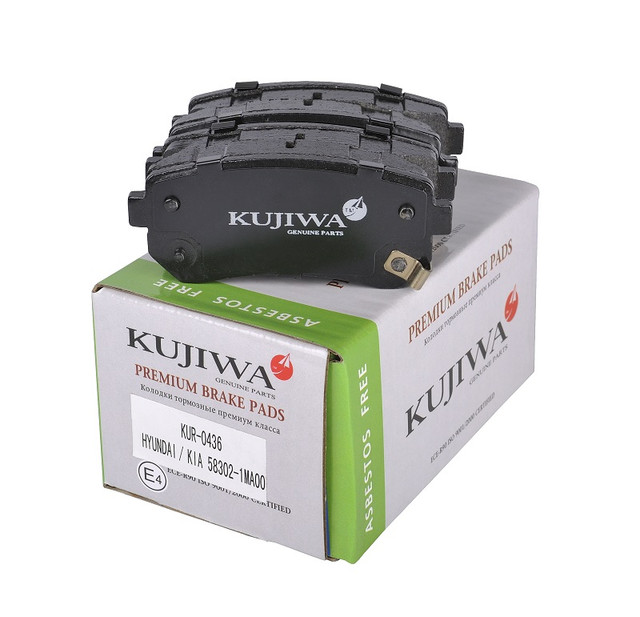 

Колодки тормозные задние с пластинами KUR0436 KUJIWA 583021MA00 HYUNDAI/KIA