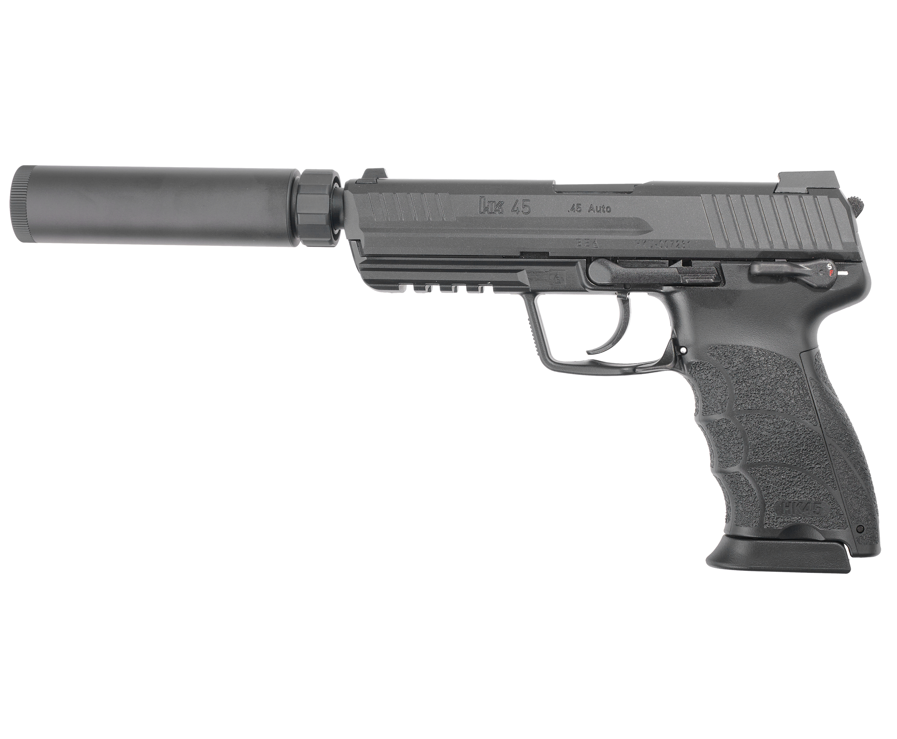 HK 45. Модератор для пистолета z200. We Colt m1911 Hi-capa 5.2.