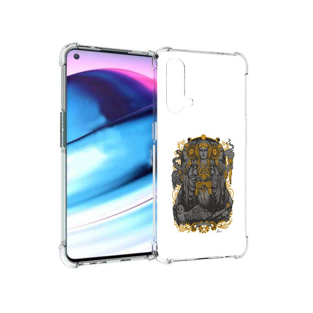

Чехол MyPads Tocco для OnePlus Nord CE 5G божество с золотыми элементами, Tocco
