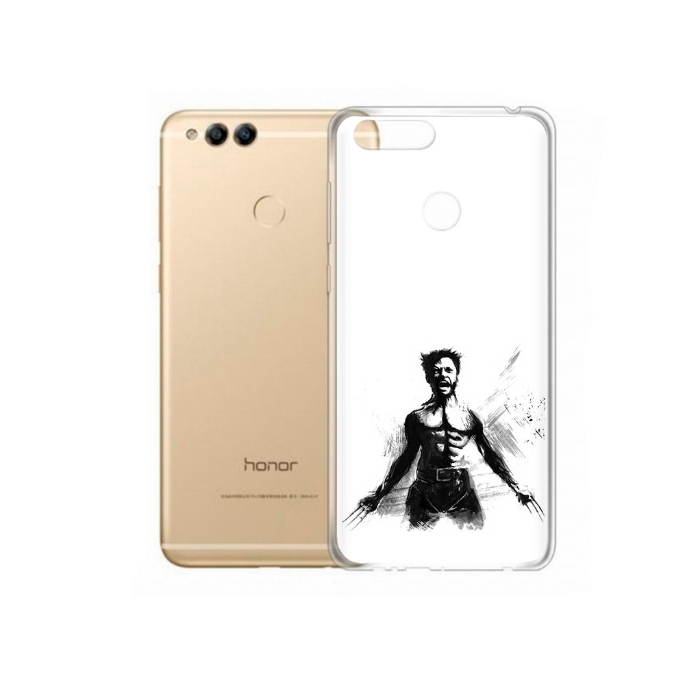 

Чехол MyPads Tocco для Huawei 7X росомаха (PT94112.65.587), Прозрачный, Tocco