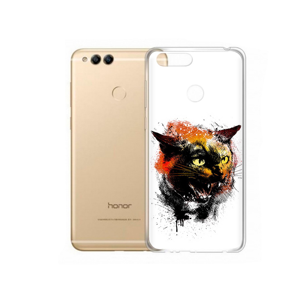 

Чехол MyPads Tocco для Huawei 7X сиамский кот (PT94112.65.598), Прозрачный, Tocco