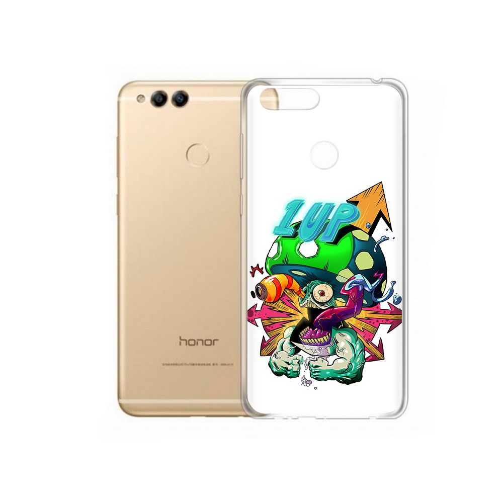 

Чехол MyPads Tocco для Huawei 7X сильный гриб абстракция (PT94112.65.599), Прозрачный, Tocco