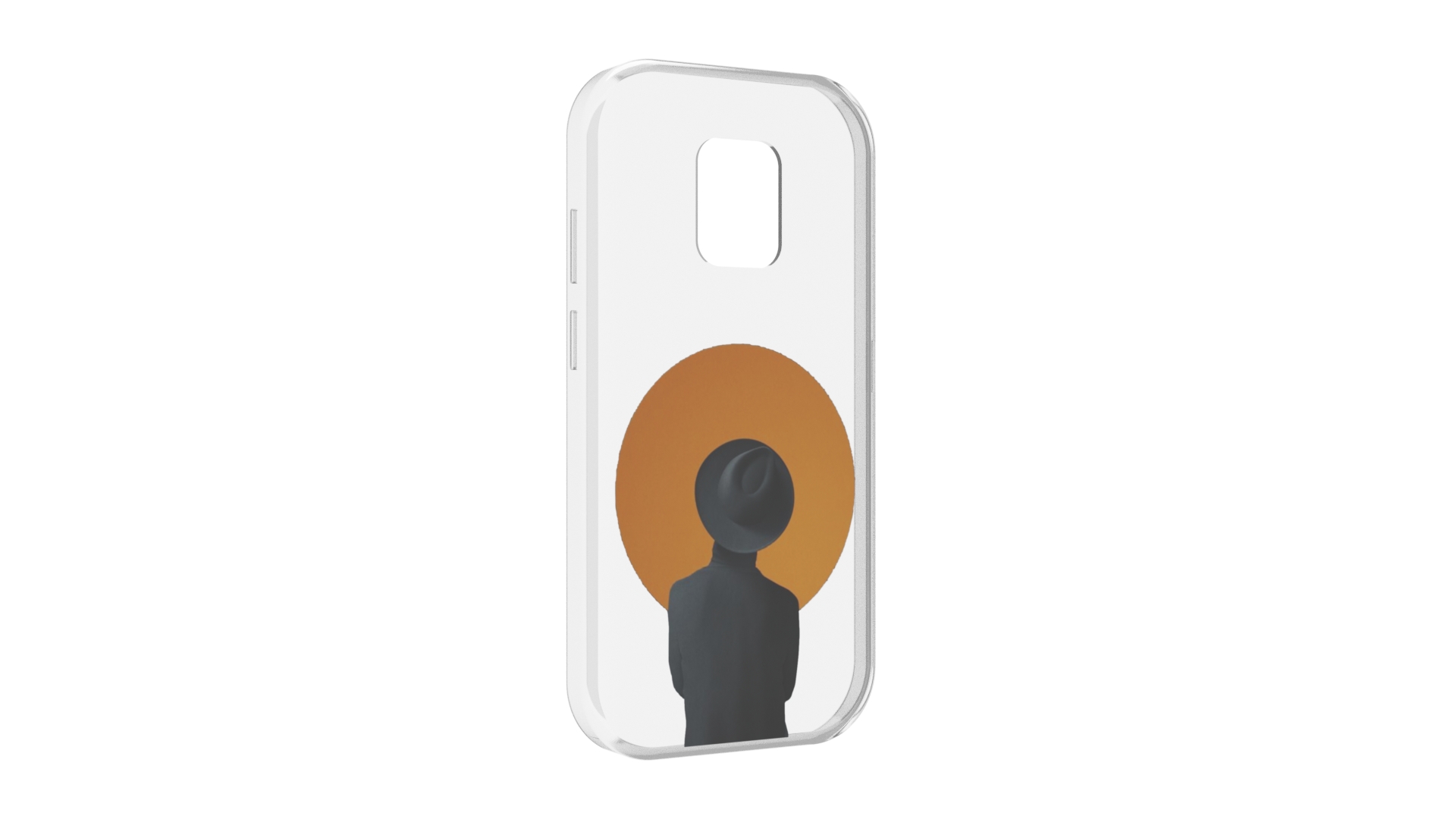 

Чехол на Lenovo K14 Plus/Motorola Moto E20/E30/E40 "Кролик спит", Прозрачный, Tocco