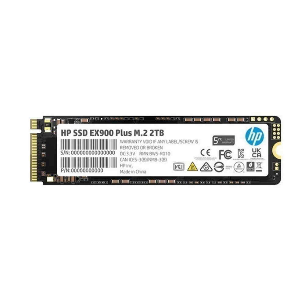 SSD накопитель HP EX900 Plus M.2 2280 2 ТБ (35M35AA#ABB)