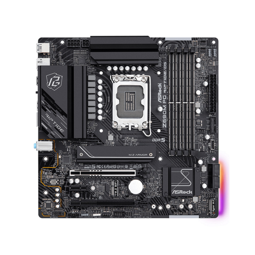 

Материнская плата ASRock (Z690M PG RIPTIDE/D5)