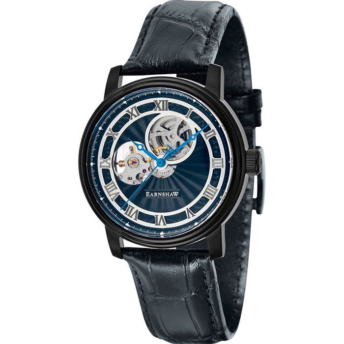 фото Наручные часы мужские earnshaw es-8097-04 черные