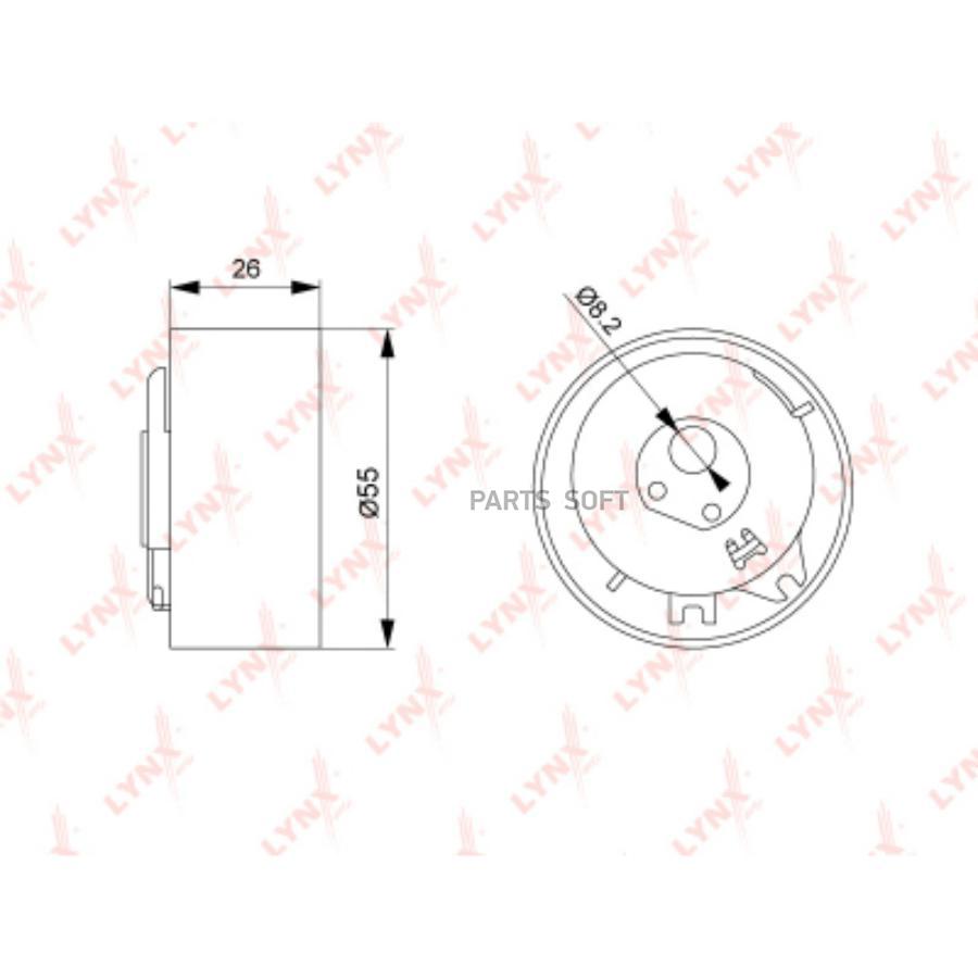 

Ролик ремня ГРМ FIAT DOBLO,PUNTO 1.2,1.4L