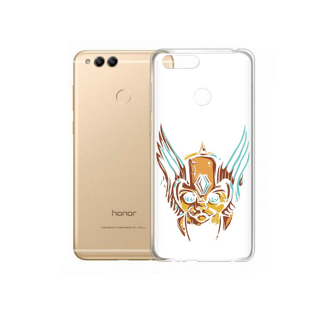 

Чехол MyPads Tocco для Huawei 7X тор абстракция (PT94112.65.644), Прозрачный, Tocco