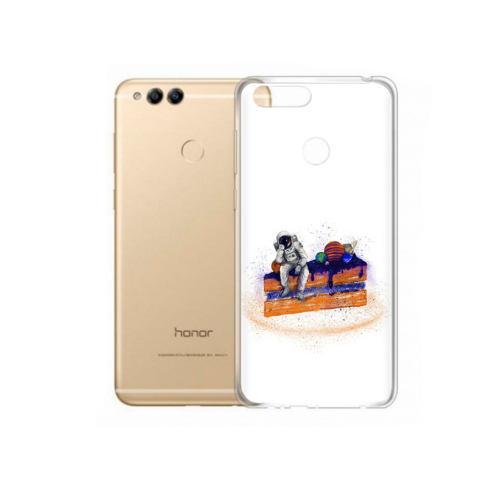 

Чехол MyPads Tocco для Huawei 7X торт с планетами (PT94112.65.648), Прозрачный, Tocco