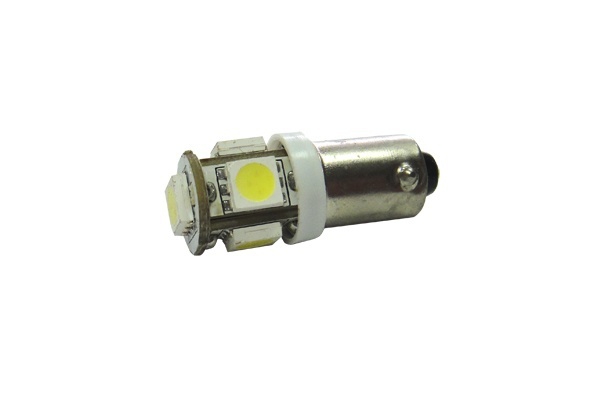 Лампа светодиодная белая Delta BA9S-5050-5SMD-GQ AVT0707