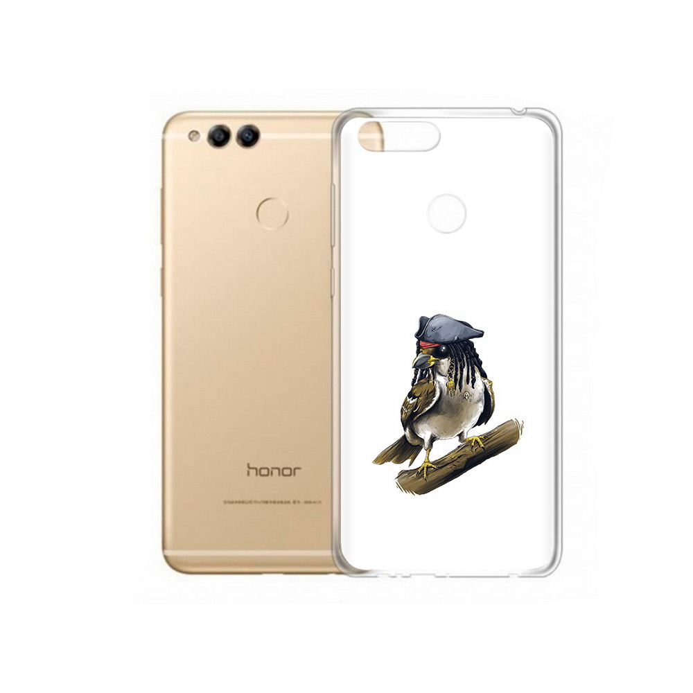 

Чехол MyPads Tocco для Huawei 7X Джек воробей (PT94112.65.65), Прозрачный, Tocco