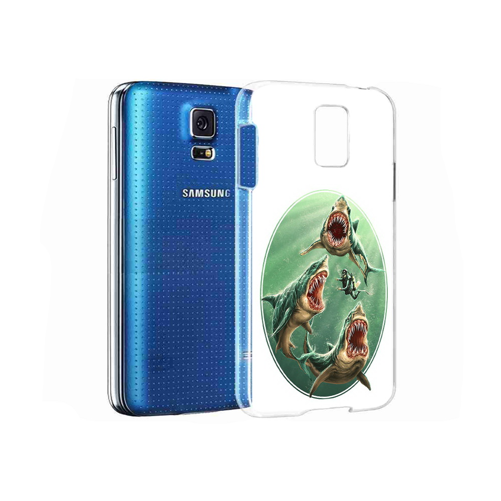 

Чехол MyPads Tocco для Samsung Galaxy S5 синяя бездна (PT12196.512.600), Прозрачный, Tocco
