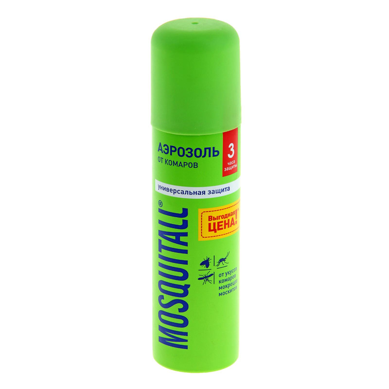 

Аэрозоль от насекомых Mosquitall 1112366 150 мл