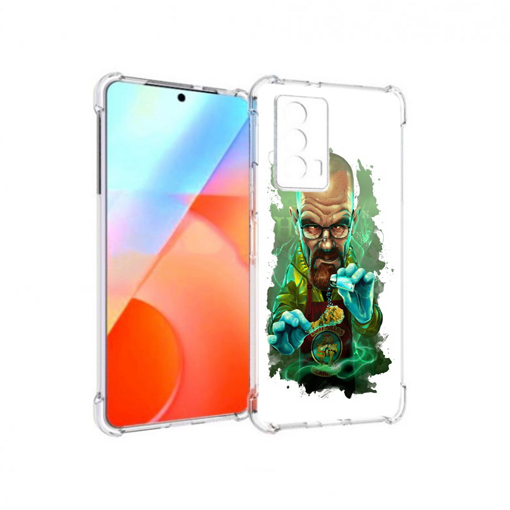 

Чехол MyPads Tocco для Vivo iQOO Z5 повар (PT226980.401.546), Прозрачный, Tocco