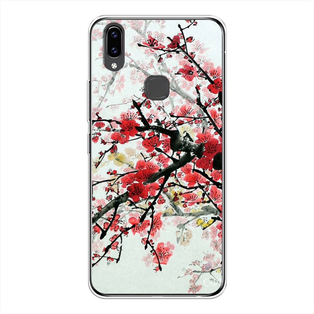 

Чехол Awog на Vivo V9 "Сакура", Розовый;черный, 260150-4